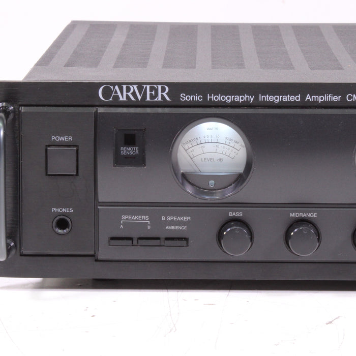 Carver SD/A-450 Sonic Holography CD Player & Carver CM-1090 Integrated Amplifier with Phono Bundle (1990) System-Cassette Players & Recorders-SpenCertified-vintage-refurbished-electronics