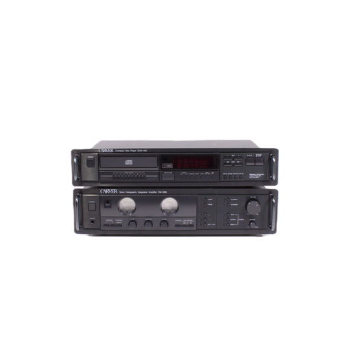 Carver SD/A-450 Sonic Holography CD Player & Carver CM-1090 Integrated Amplifier with Phono Bundle (1990) System-Cassette Players & Recorders-SpenCertified-vintage-refurbished-electronics