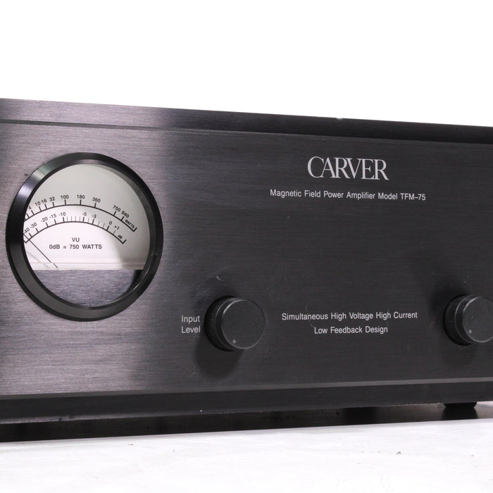 Carver TFM-75 RARE Magnetic Field Power Amplifier 750W (1993)-Power Amplifiers-SpenCertified-vintage-refurbished-electronics