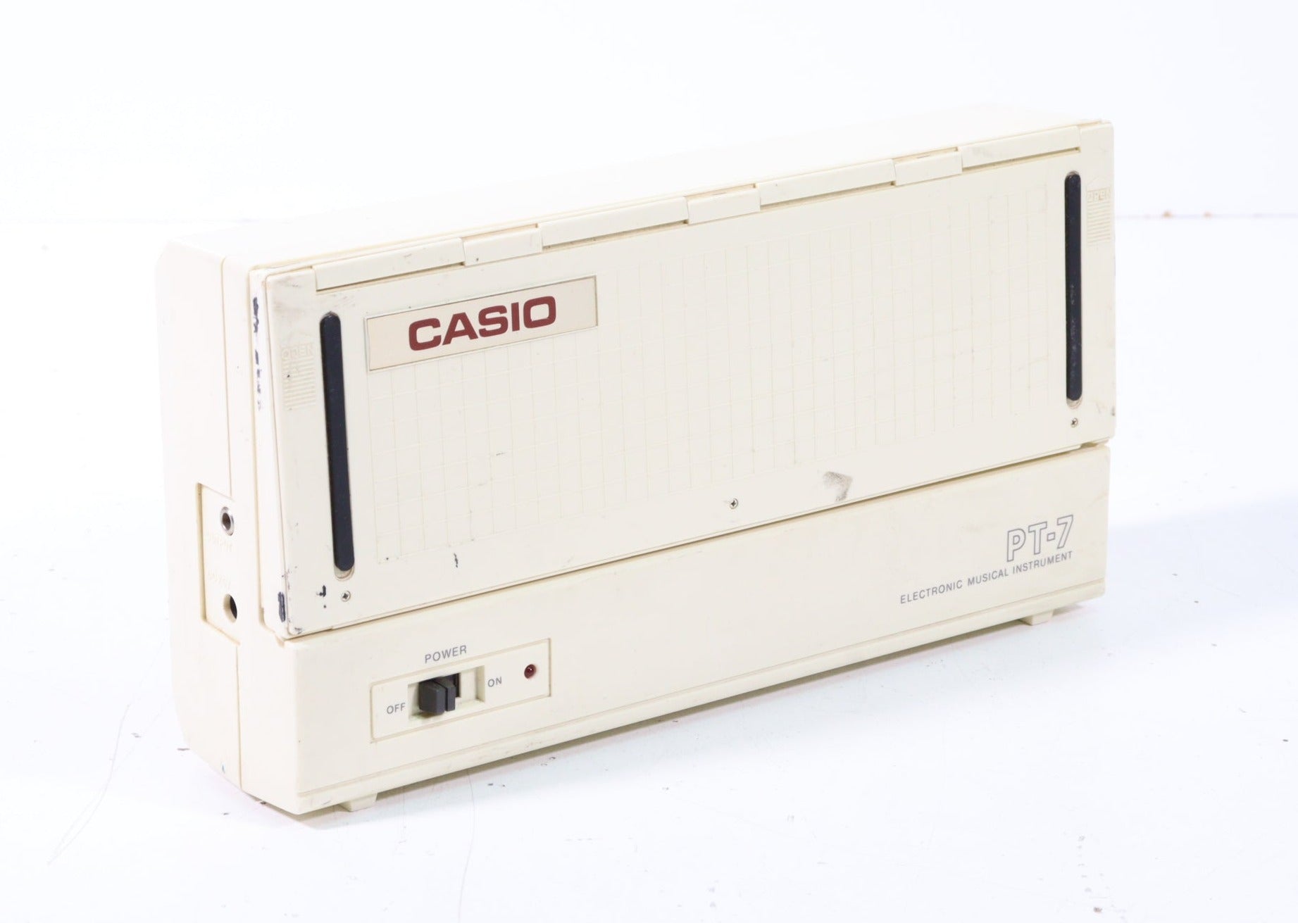 Casio PT-7 Vintage Electronic Musical Instrument with Detachable Keybo