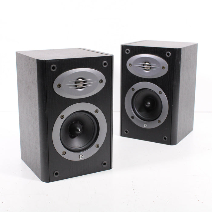 Celestion F10 Bookshelf Speaker Pair Black Ash-Speakers-SpenCertified-vintage-refurbished-electronics