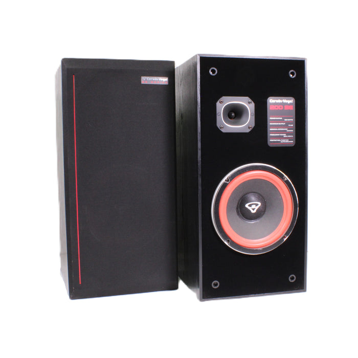 Cerwin-Vega 200SE Special Edition 2-Way 8" Bookshelf Speaker Pair-Speakers-SpenCertified-vintage-refurbished-electronics