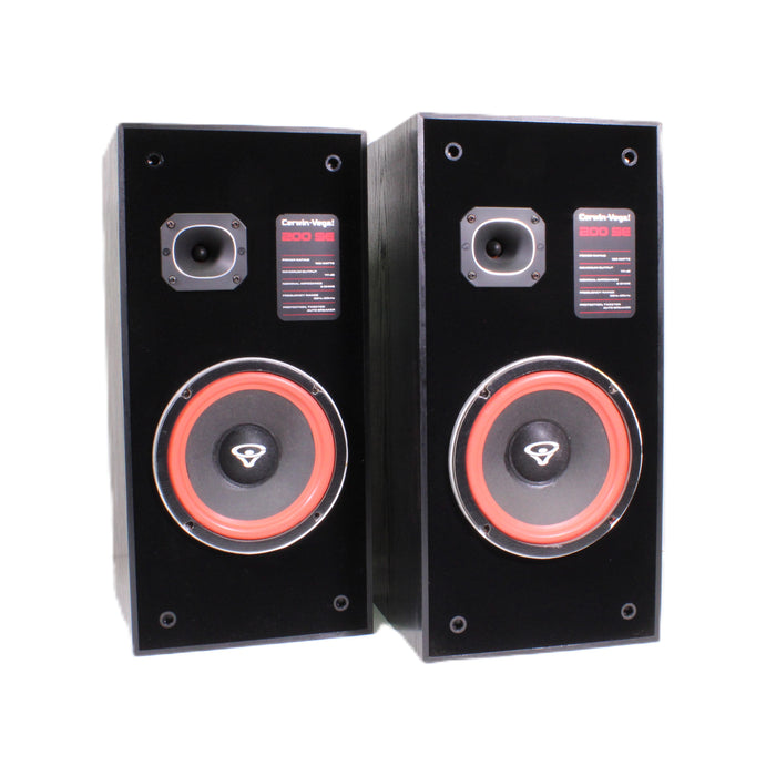 Cerwin-Vega 200SE Special Edition 2-Way 8" Bookshelf Speaker Pair-Speakers-SpenCertified-vintage-refurbished-electronics