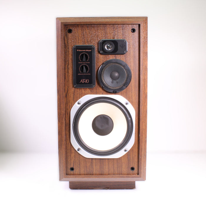Cerwin-Vega! AT-10 10" 3-Way Floor Speaker Pair-Speakers-SpenCertified-vintage-refurbished-electronics