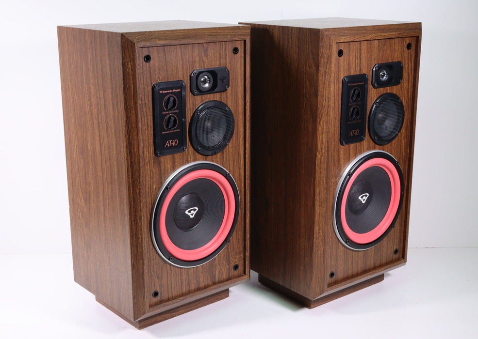 Cerwin-Vega! AT-10 10" 3-Way Floor Speaker Pair-Speakers-SpenCertified-vintage-refurbished-electronics