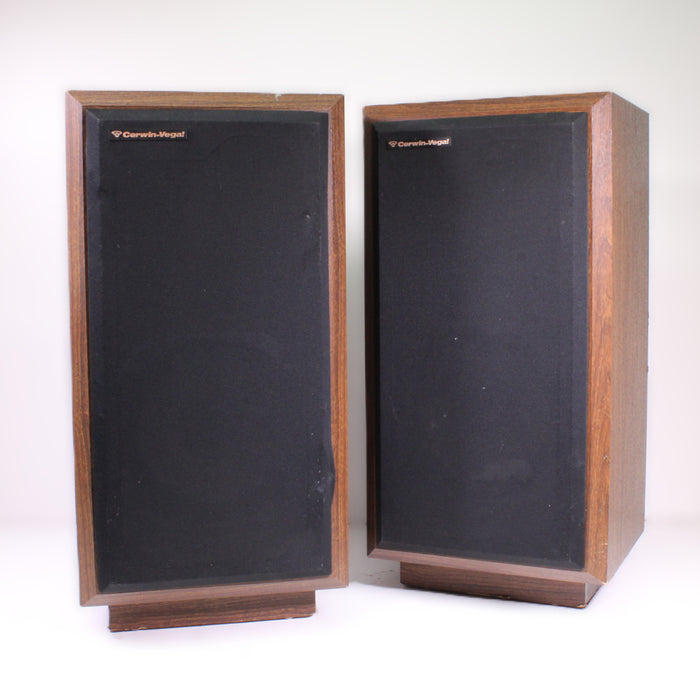 Cerwin-Vega! AT-10 10" 3-Way Floor Speaker Pair-Speakers-SpenCertified-vintage-refurbished-electronics