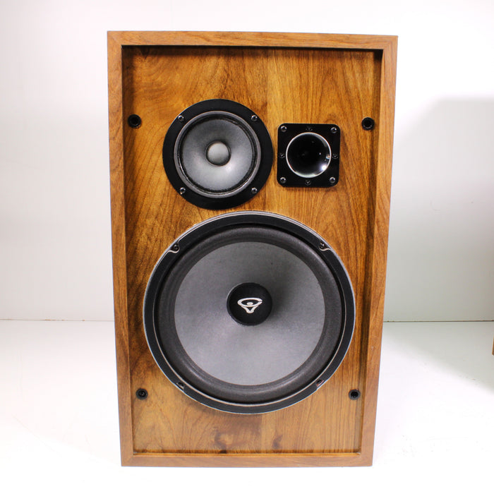 Cerwin Vega CV-3000 HED CH203 3-Way Speaker Pair Brand New Foam Surrounds (1980)-Speakers-SpenCertified-vintage-refurbished-electronics