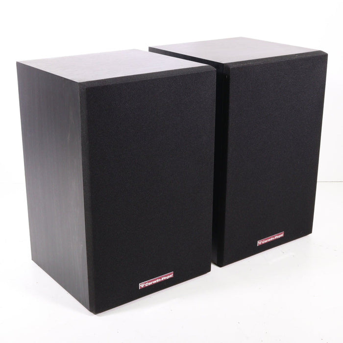 Cerwin-Vega! Black Speaker Pair L-7-Speakers-SpenCertified-vintage-refurbished-electronics