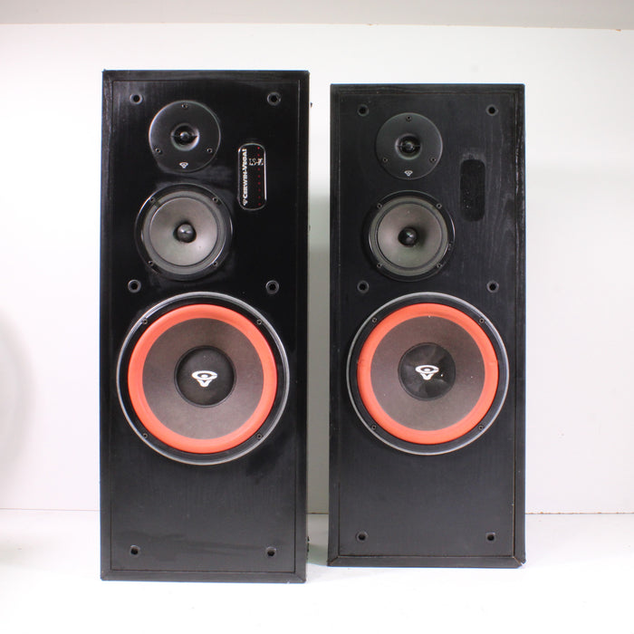 Cerwin-Vega LS-12 12" 3-Way Floorstanding Speaker Pair-Speakers-SpenCertified-vintage-refurbished-electronics