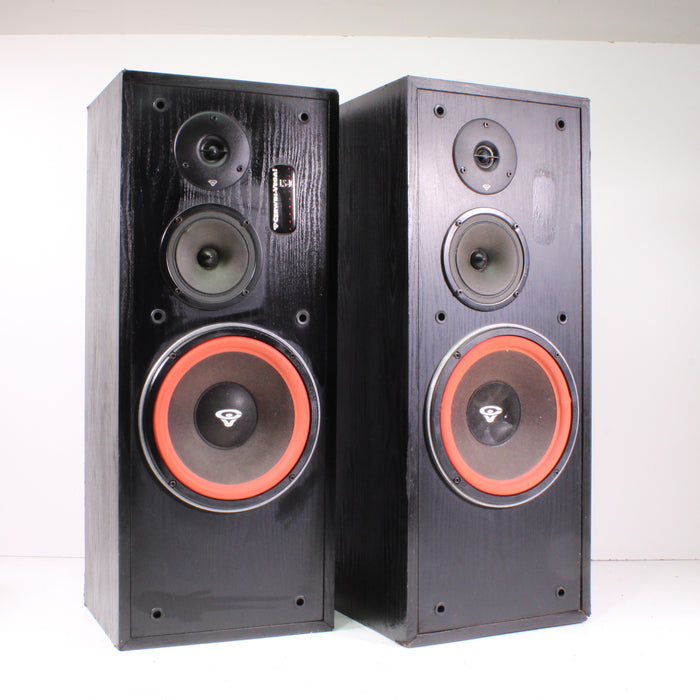 Cerwin-Vega LS-12 12" 3-Way Floorstanding Speaker Pair-Speakers-SpenCertified-vintage-refurbished-electronics