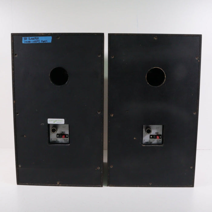 Cerwin Vega R-26 Loudspeaker System Pair (ONE HAS NO TWEETER SOUND and NEEDS FOAM)-Speakers-SpenCertified-vintage-refurbished-electronics