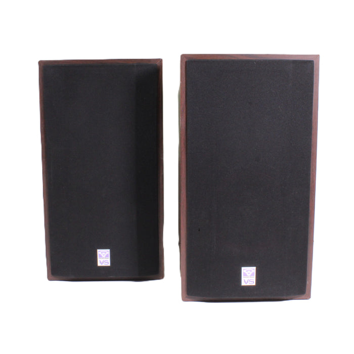 Cerwin-Vega VS-80 Vintage 2-Way 8" Bookshelf Speaker-Speakers-SpenCertified-vintage-refurbished-electronics