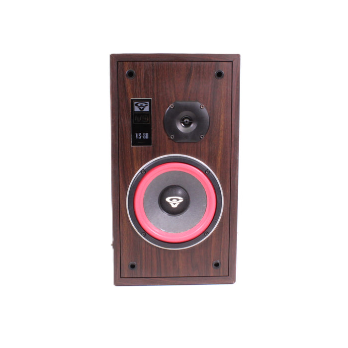 Cerwin-Vega VS-80 Vintage 2-Way 8" Bookshelf Speaker-Speakers-SpenCertified-vintage-refurbished-electronics