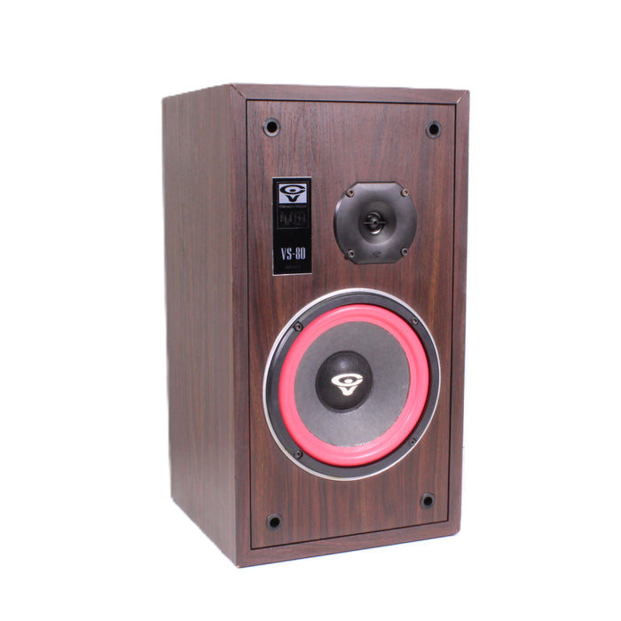 Cerwin-Vega VS-80 Vintage 2-Way 8" Bookshelf Speaker-Speakers-SpenCertified-vintage-refurbished-electronics