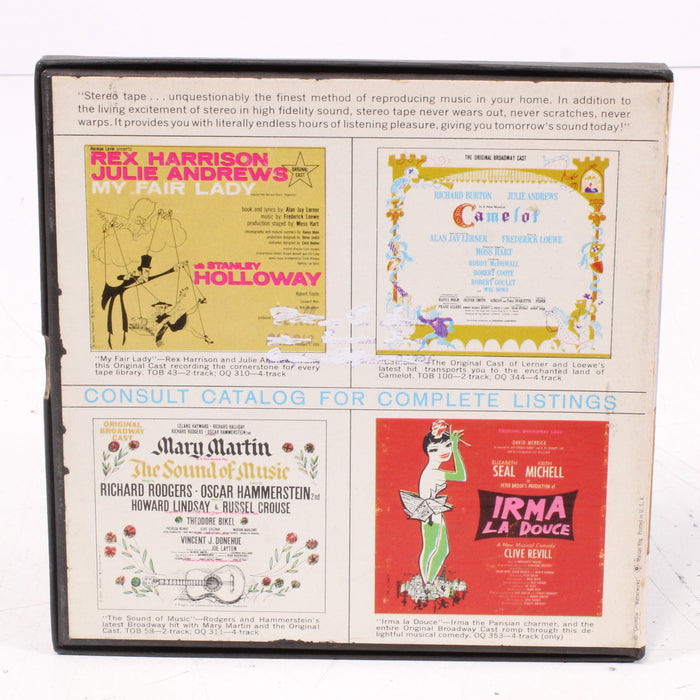 César Franck – Symphony in D Minor – Eugene Ormandy / The Philadelphia Orchestra – Reel to Reel Tape 7" 1/4" 7½ IPS Columbia Stereo Tape-Reel-to-Reel Tape-SpenCertified-vintage-refurbished-electronics