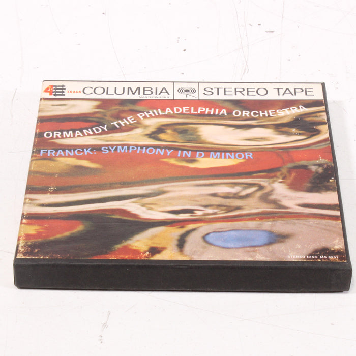 César Franck – Symphony in D Minor – Eugene Ormandy / The Philadelphia Orchestra – Reel to Reel Tape 7" 1/4" 7½ IPS Columbia Stereo Tape-Reel-to-Reel Tape-SpenCertified-vintage-refurbished-electronics