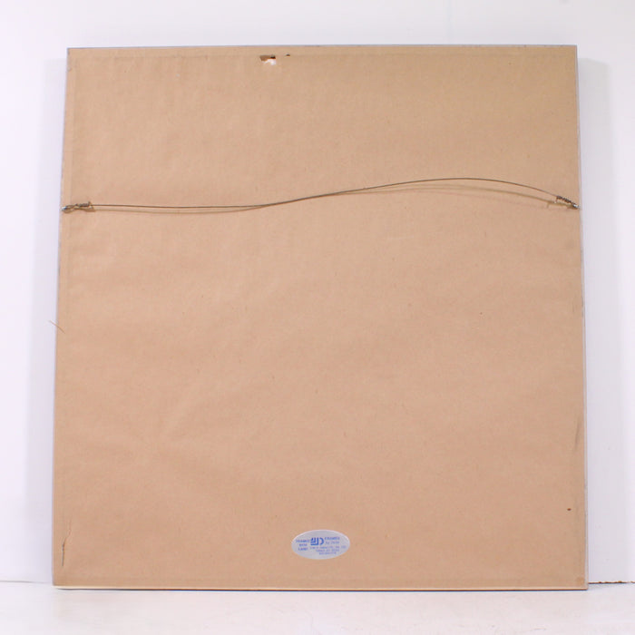 "Child and Dog" Framed Black & White Vintage Kitchen Scene Photograph-Painting-SpenCertified-vintage-refurbished-electronics