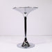 Chrome Pedestal Single Speaker Stand Tulip-Style Polished Metal Base-Speaker Stands & Mounts-SpenCertified-vintage-refurbished-electronics