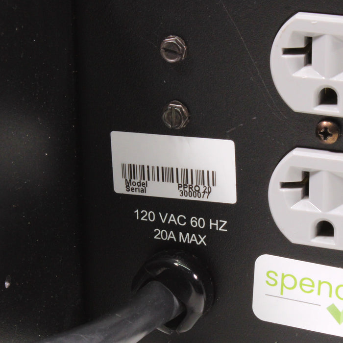 Cinepro PowerPro 20 Professional Series AC Line Balancer Rack Mount-Surge Protection Devices-SpenCertified-vintage-refurbished-electronics