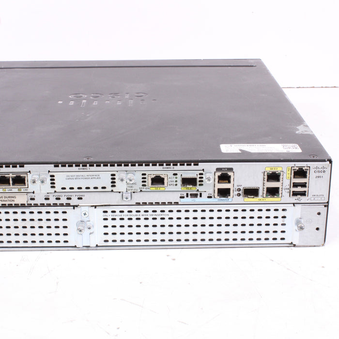 Cisco 2900 Series Integrated Services Router (ISR)-Electronics Accessories-SpenCertified-vintage-refurbished-electronics