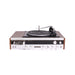 Claricon 27801 8-Track Stereo Receiver Turntable Console System Auto Record Changer-Turntables & Record Players-SpenCertified-vintage-refurbished-electronics