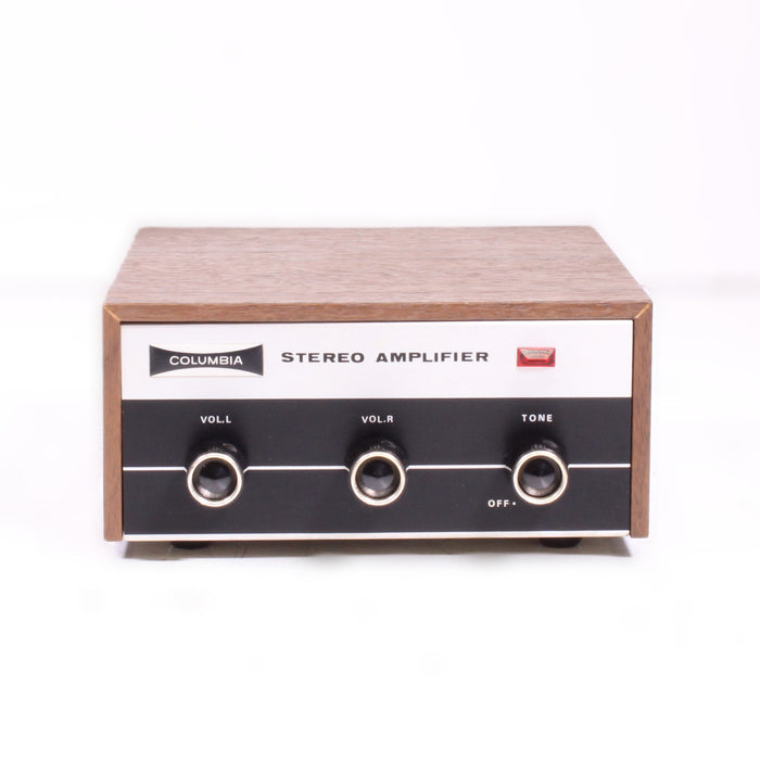 Columbia 2734 Stereo Amplifier Integrated Amp Vintage Hi-Fi Wood Cabinet-Power Amplifiers-SpenCertified-vintage-refurbished-electronics