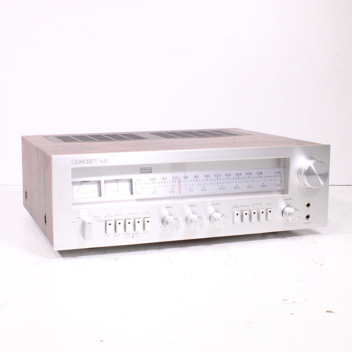 Concept 4.5 AM/FM Stereo Receiver Silver Face w/ Phono (1978)-Audio Receivers-SpenCertified-vintage-refurbished-electronics