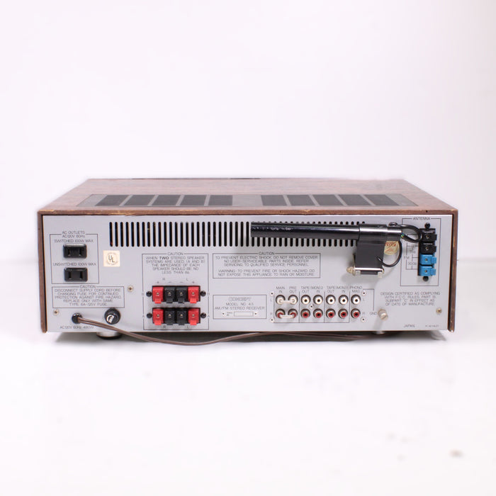 Concept 4.5 AM/FM Stereo Receiver Silver Face w/ Phono (1978)-Audio Receivers-SpenCertified-vintage-refurbished-electronics