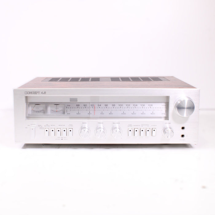 Concept 4.5 AM/FM Stereo Receiver Silver Face w/ Phono (1978)-Audio Receivers-SpenCertified-vintage-refurbished-electronics