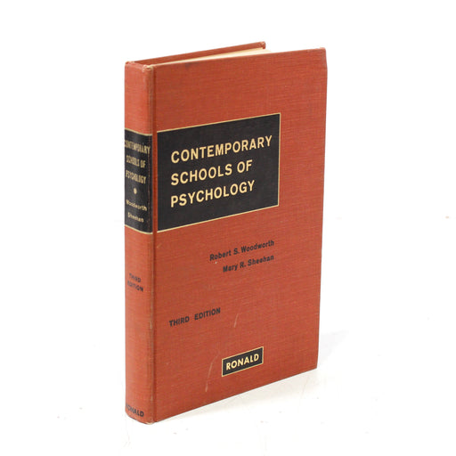 Contemporary Schools of Psychology (3rd Ed.) by Woodworth and Sheehan Hardcover Book (1964)-Books-SpenCertified-vintage-refurbished-electronics