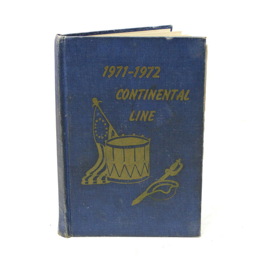 Continental Line, 1971-1972: Whitemarsh Junior High School Yearbook Hardcover Book (1972)-Books-SpenCertified-vintage-refurbished-electronics