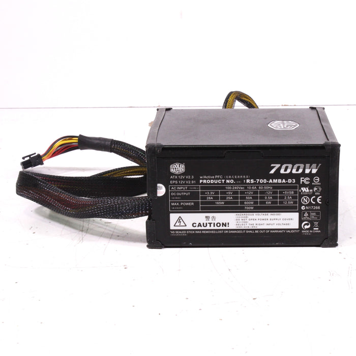 Cooler Master Silent Pro 700W RS-700-AMBA-D3 Modular Active PFC Power Supply-Computer Components-SpenCertified-vintage-refurbished-electronics