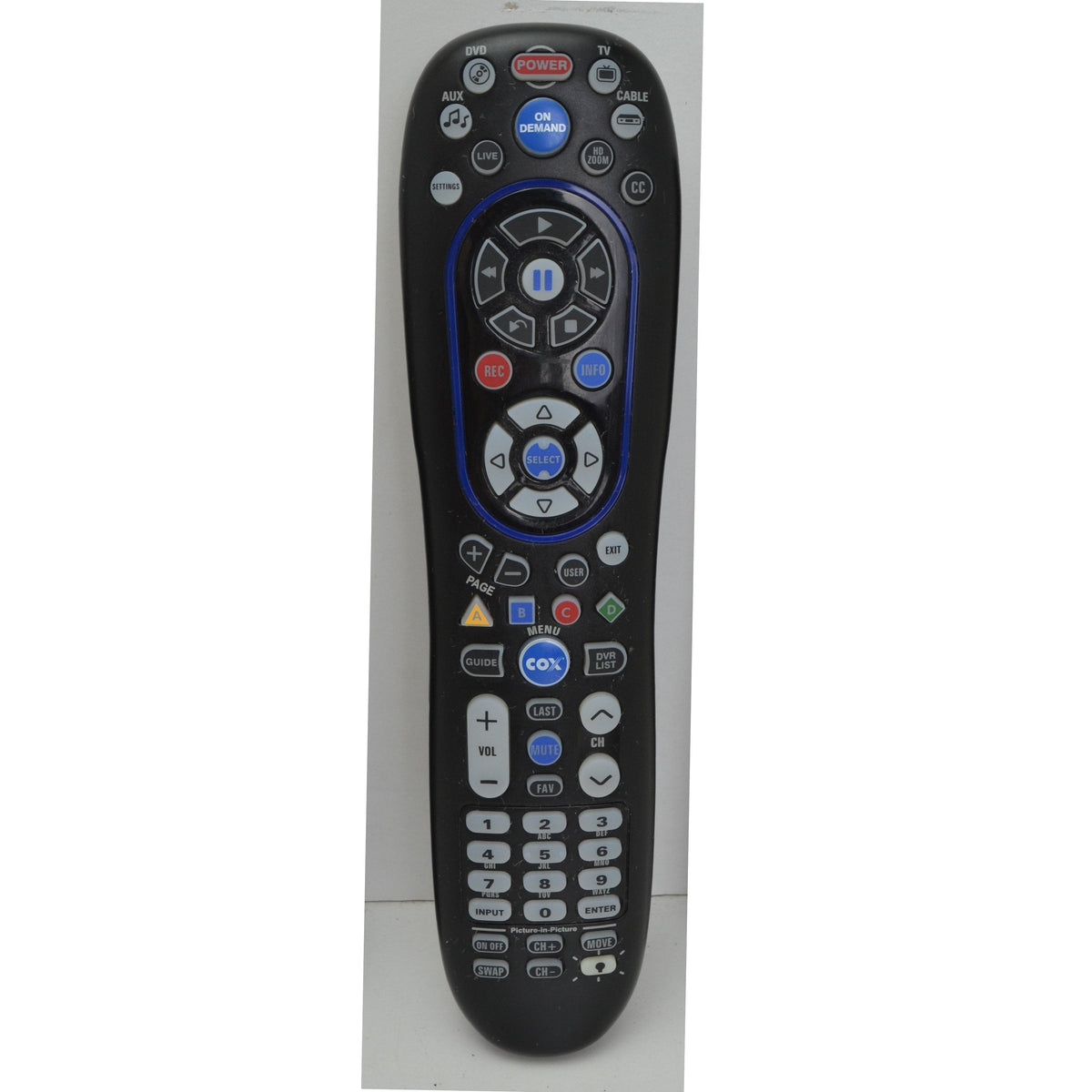 Cox Cisco URC-8820-CISCO Remote Control for Cable Box DCH3200 and More ...
