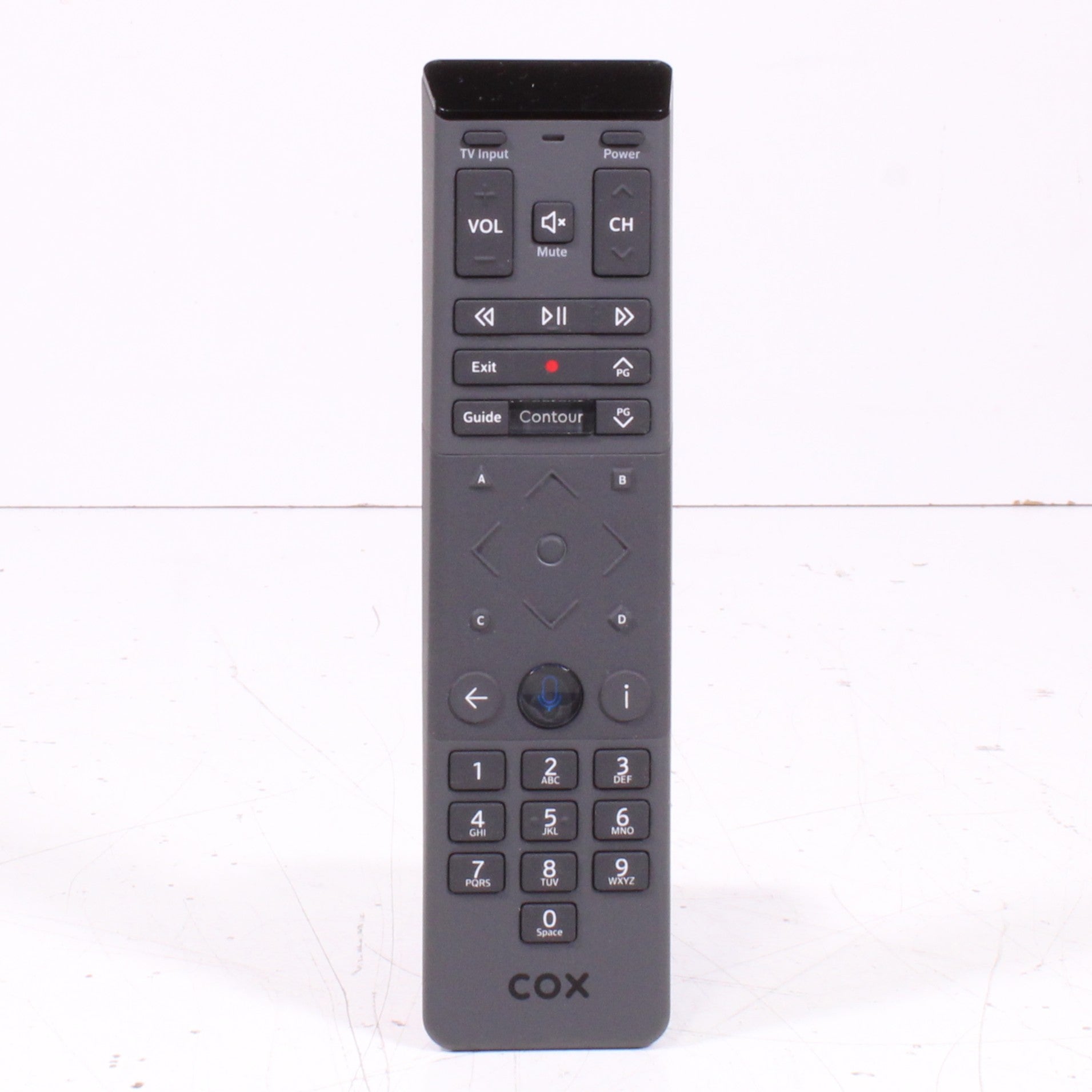 Contour Remote Backing Cox Contour XR15-RF Remote Control for TV Cable Box — SpenCertified