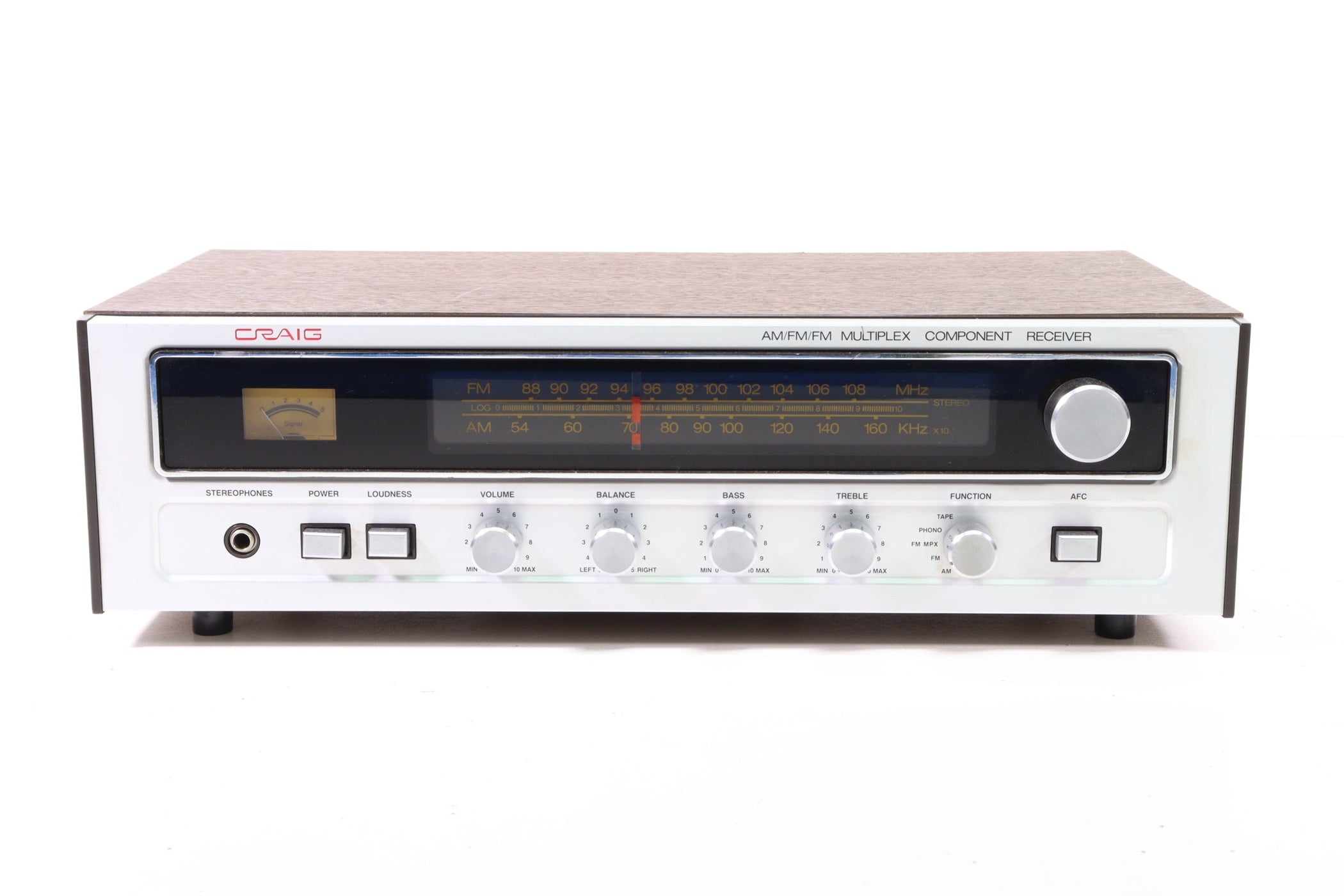 Craig H500 Vintage AM/FM FM Multiplex Component Receiver — SpenCertified
