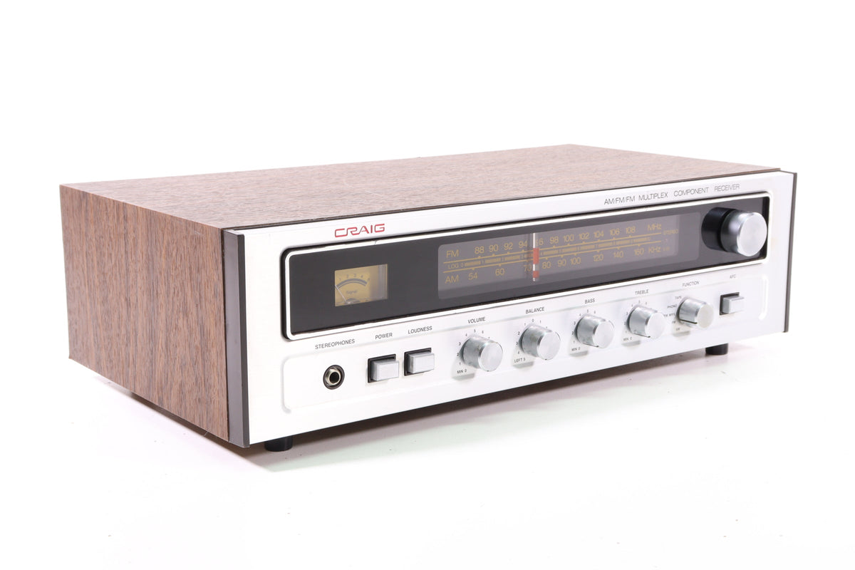 Craig H500 Vintage AM/FM FM Multiplex Component Receiver — SpenCertified