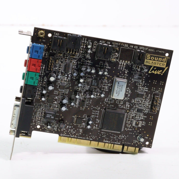 Creative Sound Blaster Live! CT4670 PCI Sound Card-Computer Components-SpenCertified-vintage-refurbished-electronics