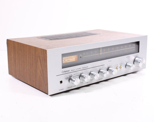 Criterion Mark I Vintage Stereo Receiver with Ceramic and Magnet Turntable Inputs-Audio & Video Receivers-SpenCertified-vintage-refurbished-electronics