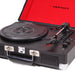 Crosley CR8005D-BK Cruiser Deluxe 3-Speed Bluetooth Portable Turntable Black (ORIGINAL BOX)-Electronics-SpenCertified-vintage-refurbished-electronics