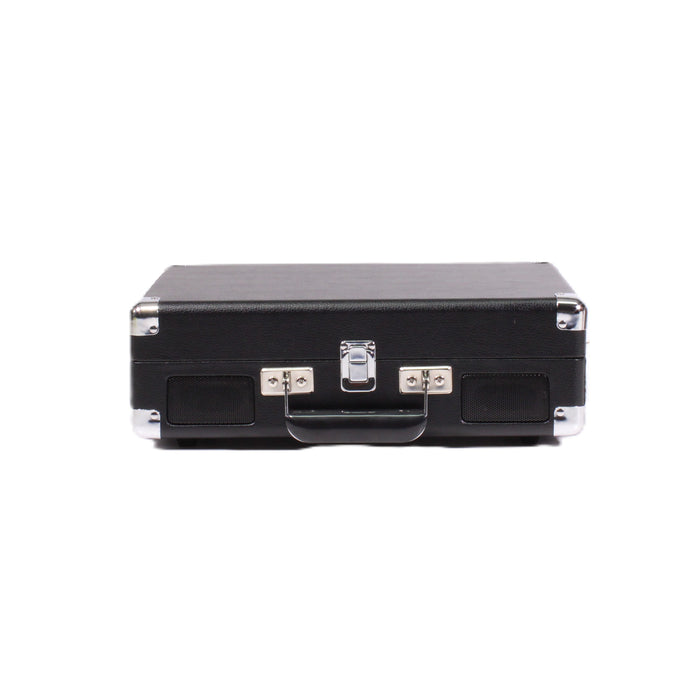 Crosley CR8005D-BK Cruiser Deluxe 3-Speed Bluetooth Portable Turntable Black (ORIGINAL BOX)-Electronics-SpenCertified-vintage-refurbished-electronics