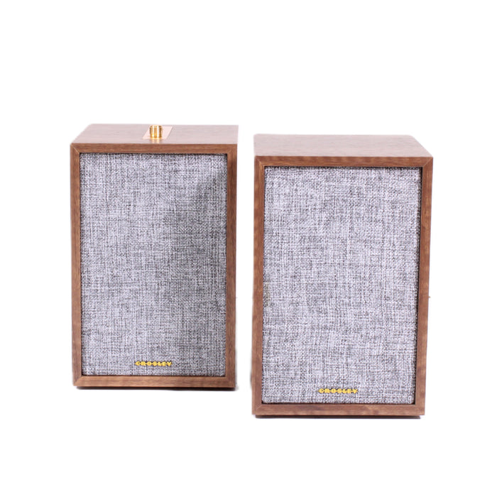 Crosley S200A Stereo Powered Speakers Bluetooth USB Optical RCA Pair-Speakers-SpenCertified-vintage-refurbished-electronics