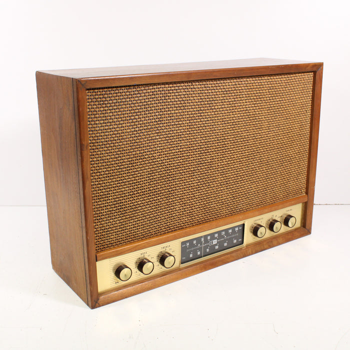 Curtis Mathes 2918A Vintage Wood Tabletop Tube Radio (1961)-Radios-SpenCertified-vintage-refurbished-electronics