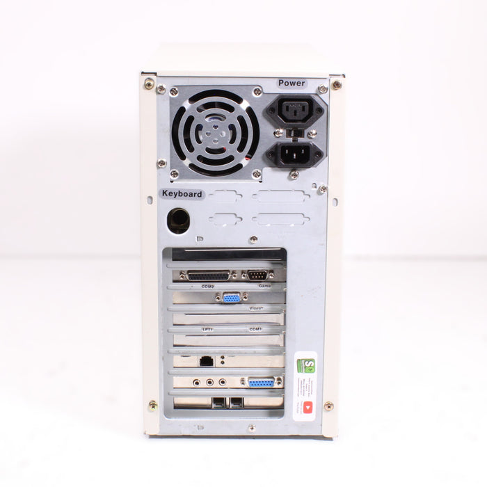 Custom Comtrade Vintage Desktop PC Pentium 133MHz Windows 95 AT Tower CD-ROM Floppy Ethernet-Computer Components-SpenCertified-vintage-refurbished-electronics