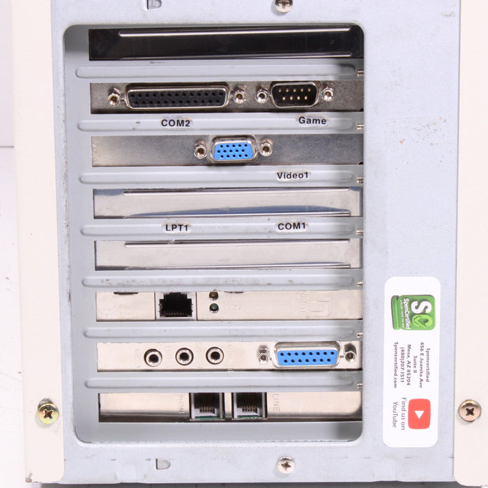 Custom Vintage Desktop PC Pentium 133MHz Windows 95 AT Tower CD-ROM Floppy Ethernet-Computer Components-SpenCertified-vintage-refurbished-electronics