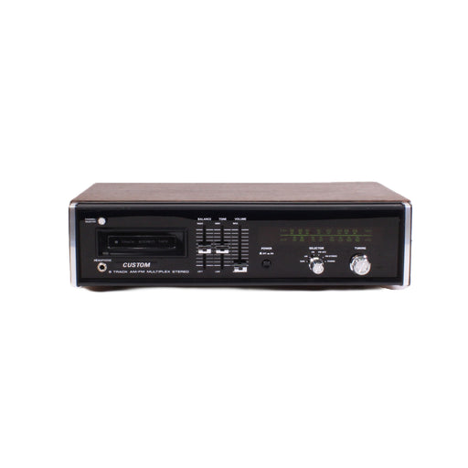 Custom L-500VS Vintage 8-Track AM/FM Multiplex Stereo Receiver with Phono-8 Track Player-SpenCertified-vintage-refurbished-electronics