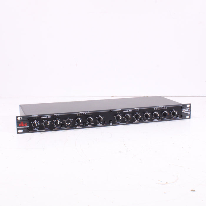 DBX 266XL Dual Mono/Stereo Compressor with Gate (AS IS)-Compressors-SpenCertified-vintage-refurbished-electronics