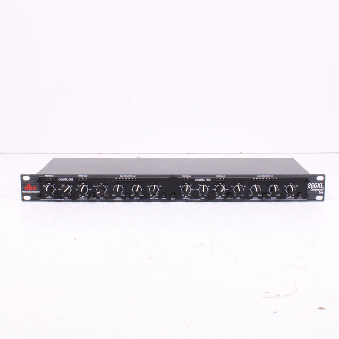 DBX 266XL Dual Mono/Stereo Compressor with Gate (AS IS)-Compressors-SpenCertified-vintage-refurbished-electronics