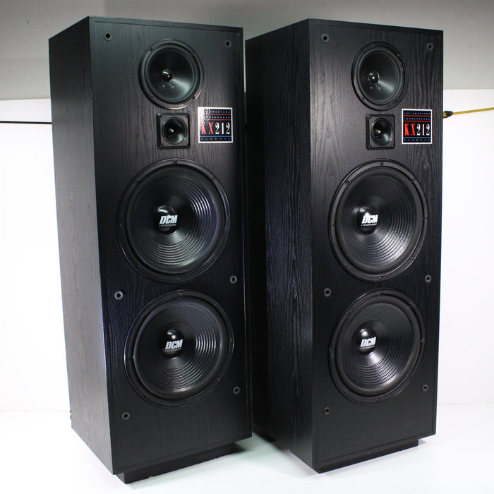 DCM KX-212 4-Way Floorstanding Speaker Pair-Speakers-SpenCertified-vintage-refurbished-electronics