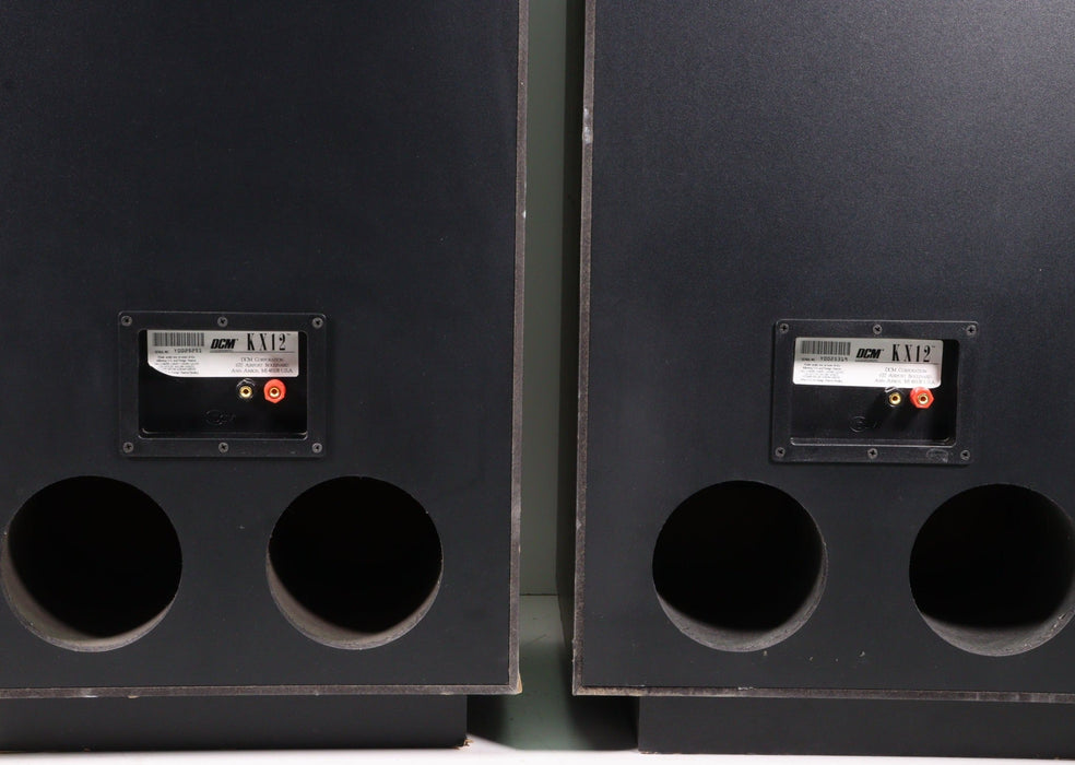 DCM KX12 Floorstanding Speaker Pair-Speakers-SpenCertified-vintage-refurbished-electronics