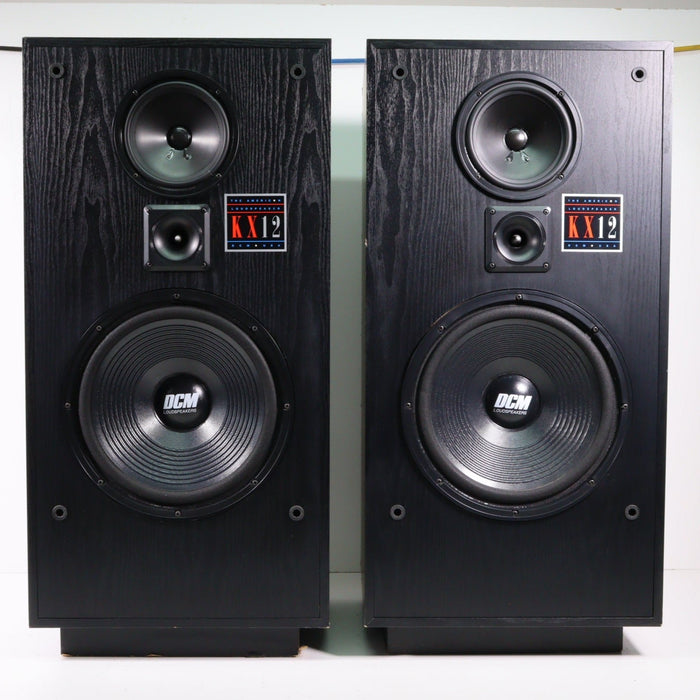 DCM KX12 Floorstanding Speaker Pair-Speakers-SpenCertified-vintage-refurbished-electronics